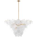 20W 20-Light Incandescent Chandelier in Gild