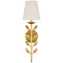 6.5W 1-Light 20 in. Wall Sconce in Hand Rubbed Antique Brass