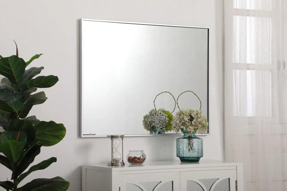 MONET 36" X 27" FRAMED BATHROOM MIRROR 