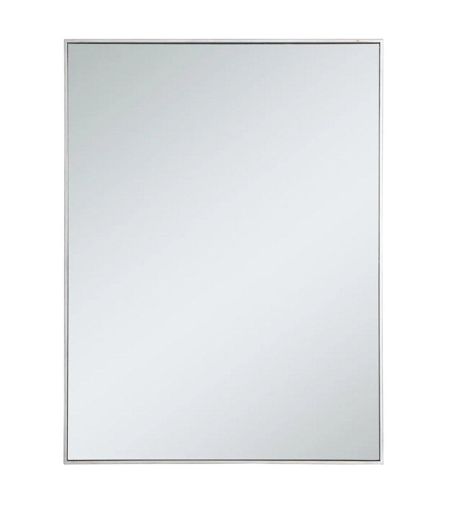 ETERNITY 36" X 48" RECTANGULAR BEVELED METAL FRAMED BATHROOM MIRROR 