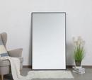 MONET 60" X 36" FRAMED BATHROOM MIRROR 