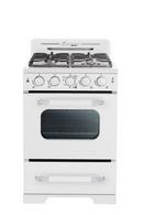 CCN MARSHMALLOW WHITE 24 GAS RANGE 