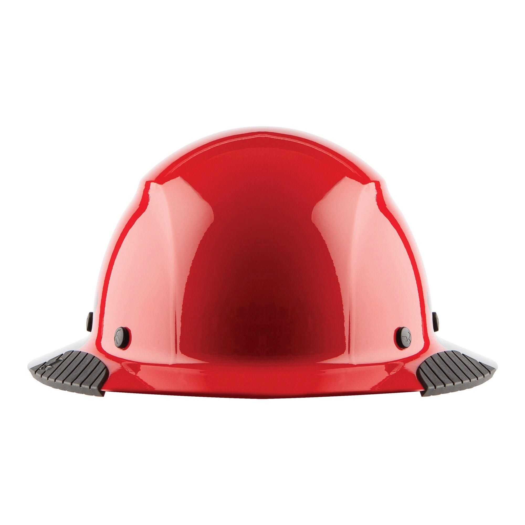 Carbon Fiber Full?Brim Hard Hat in Gloss Red/Black 
