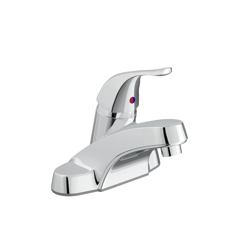 Single Handle Centerset Bathroom Sink Faucet in Chrome 