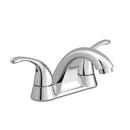 Two Handle Centerset Bathroom Sink Faucet in Chrome