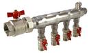Commercial - Stainless-Steel - Manifold Assembly - 1-1/2 in. Flow Meter & Ball Valve - 10 Loops 