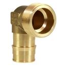 Commercial - Stainless-Steel Manifold - Male Elbow Adapter - 1-1/2 PEX X 1-1/2 NPT 