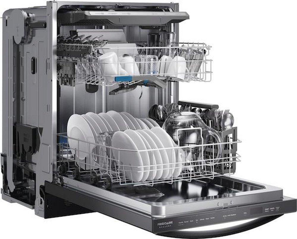 Frigidaire Gallery Black Stainless Steel 24 in. Built-in Dishwasher 