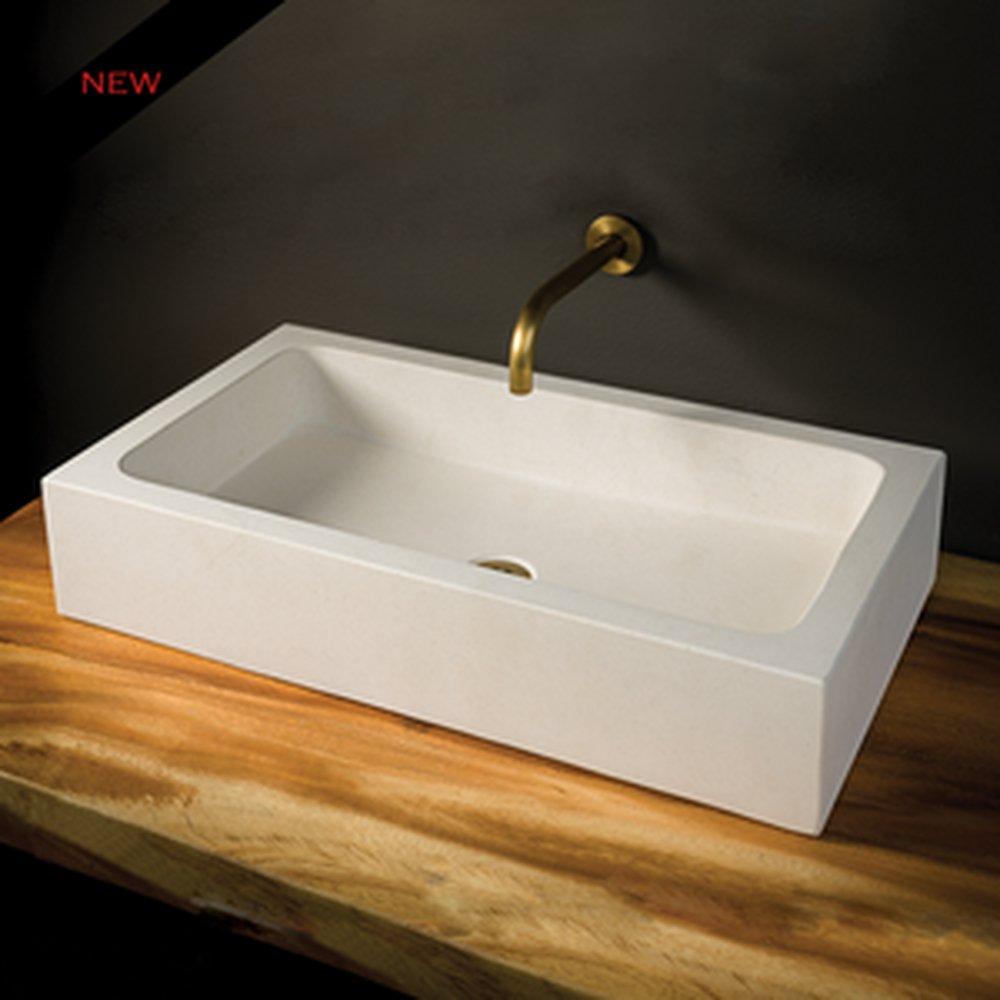 MILANO VESSEL DESERT CREAM LIMESTONE 