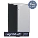 CCY 15 CLEAR ICE MACHINE BRIGHTSHIELD PUMP STAINLESS STEEL SOLID DOOR REVERSIBLE DOOR 