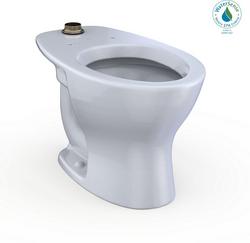 Elongated Toilet Bowl Top Spud with CEFIONTECT in Cotton