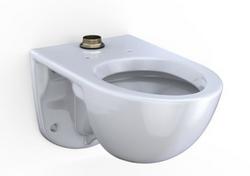 Elongated Wall Mount Toilet Bowl Less Seat in Cotton