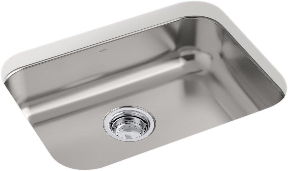 Sterling 23-3/8 x 17-11/16 in. Single Bowl Undermount Kitchen Sink 