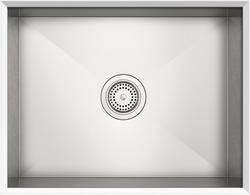 23 in. Undermount Stainless Steel Single Bowl Kitchen Sink in