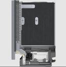 100 RECESSED HNDL 5/4 CYCLES 50 DBA 2 RACK - SS 