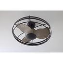 BASTROP COLLECTION 26 IN. THREE-BLADE MATTE BLACK TRANSITIONAL CEILING FAN WITH 3 SPEED REMOTE CONTROL 