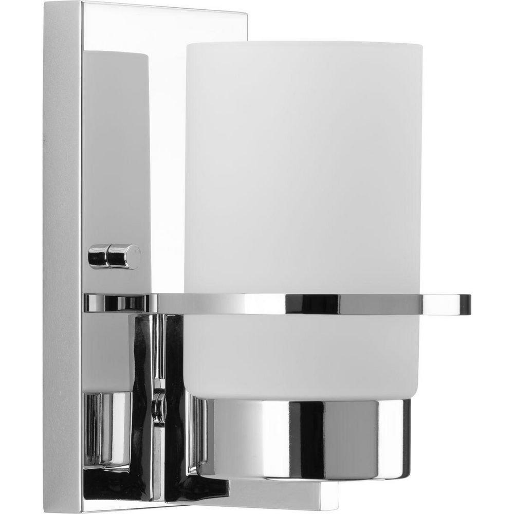 Progress Lighting Polished Chrome 100W 1-Light Medium E-26 Vanity Fixture 