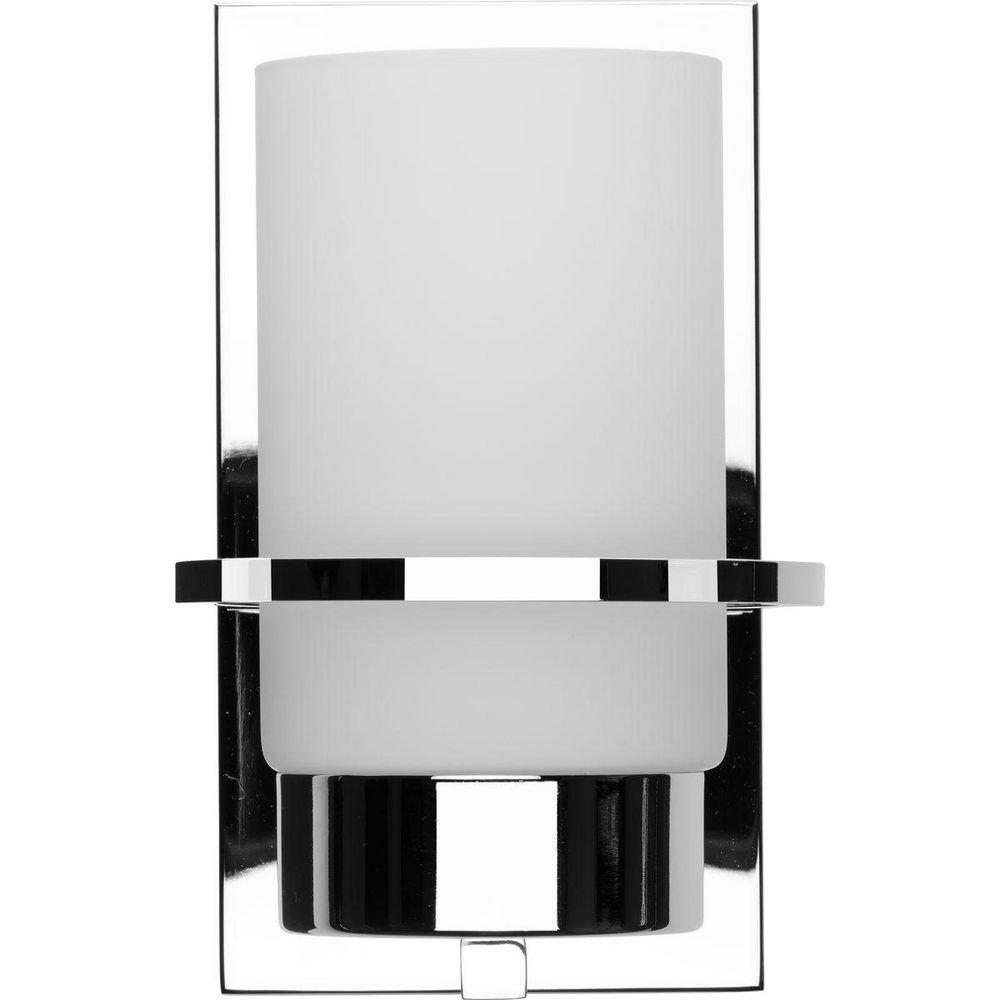 Progress Lighting Polished Chrome 100W 1-Light Medium E-26 Vanity Fixture 