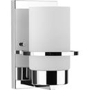 100W 1-Light Medium E-26 Vanity Fixture in Polished Chrome