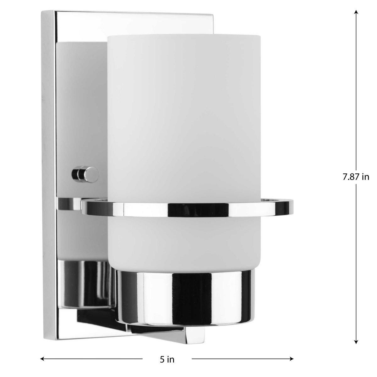Progress Lighting Polished Chrome 100W 1-Light Medium E-26 Vanity Fixture 