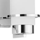 REISS COLLECTION TWO-LIGHT MODERN FARMHOUSE POLISHED CHROME VANITY LIGHT 