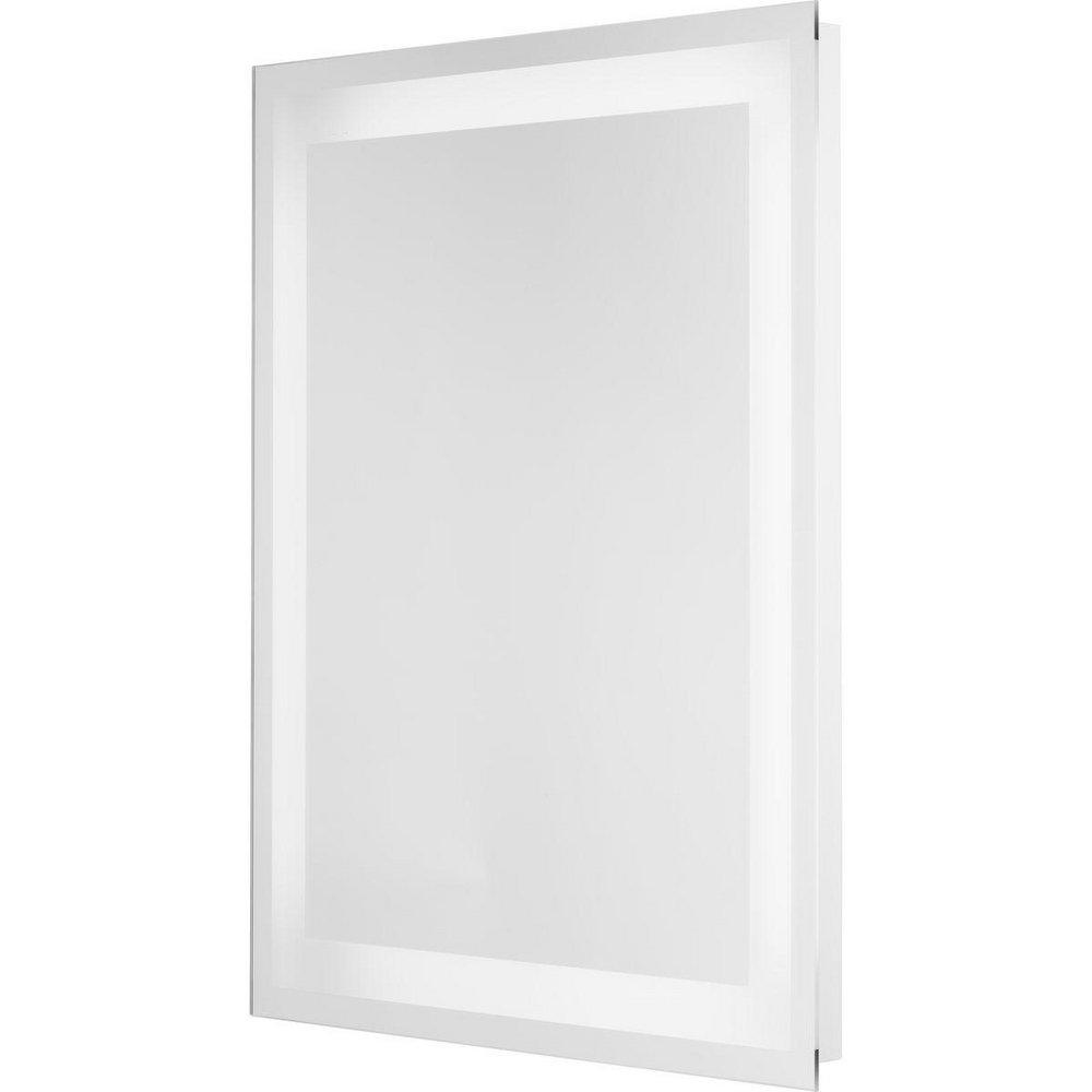 CAPTARENT COLLECTION 30X36 IN. RECTANGULAR ILLUMINATED INTEGRATED LED WHITE MODERN MIRROR 