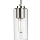 Progress Lighting Brushed Nickel 60W 1-Light Medium E-26 Incandescent Pendant 