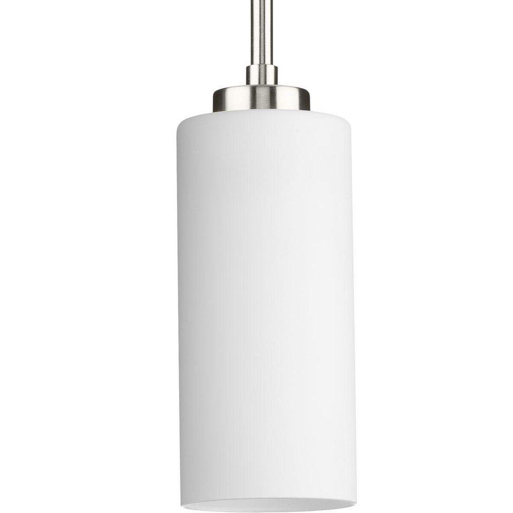 COFIELD COLLECTION ONE-LIGHT BRUSHED NICKEL TRANSITIONAL PENDANT 