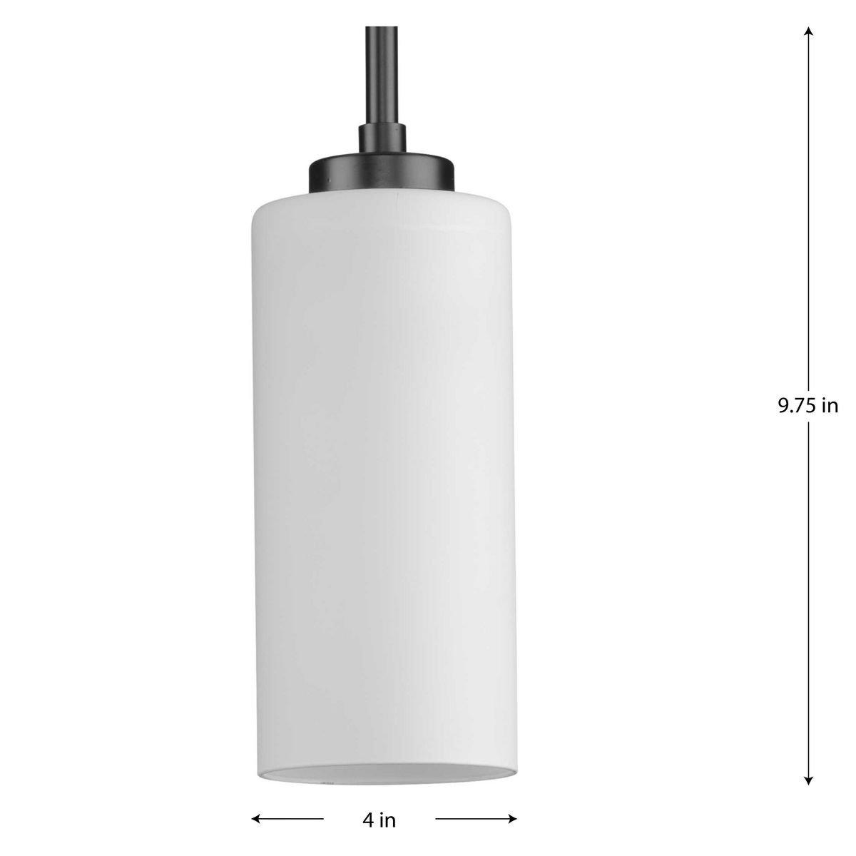 COFIELD COLLECTION ONE-LIGHT MATTE BLACK TRANSITIONAL PENDANT 