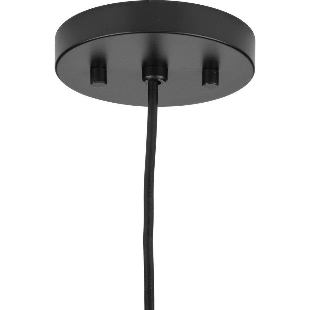 COFIELD COLLECTION ONE-LIGHT MATTE BLACK TRANSITIONAL PENDANT 