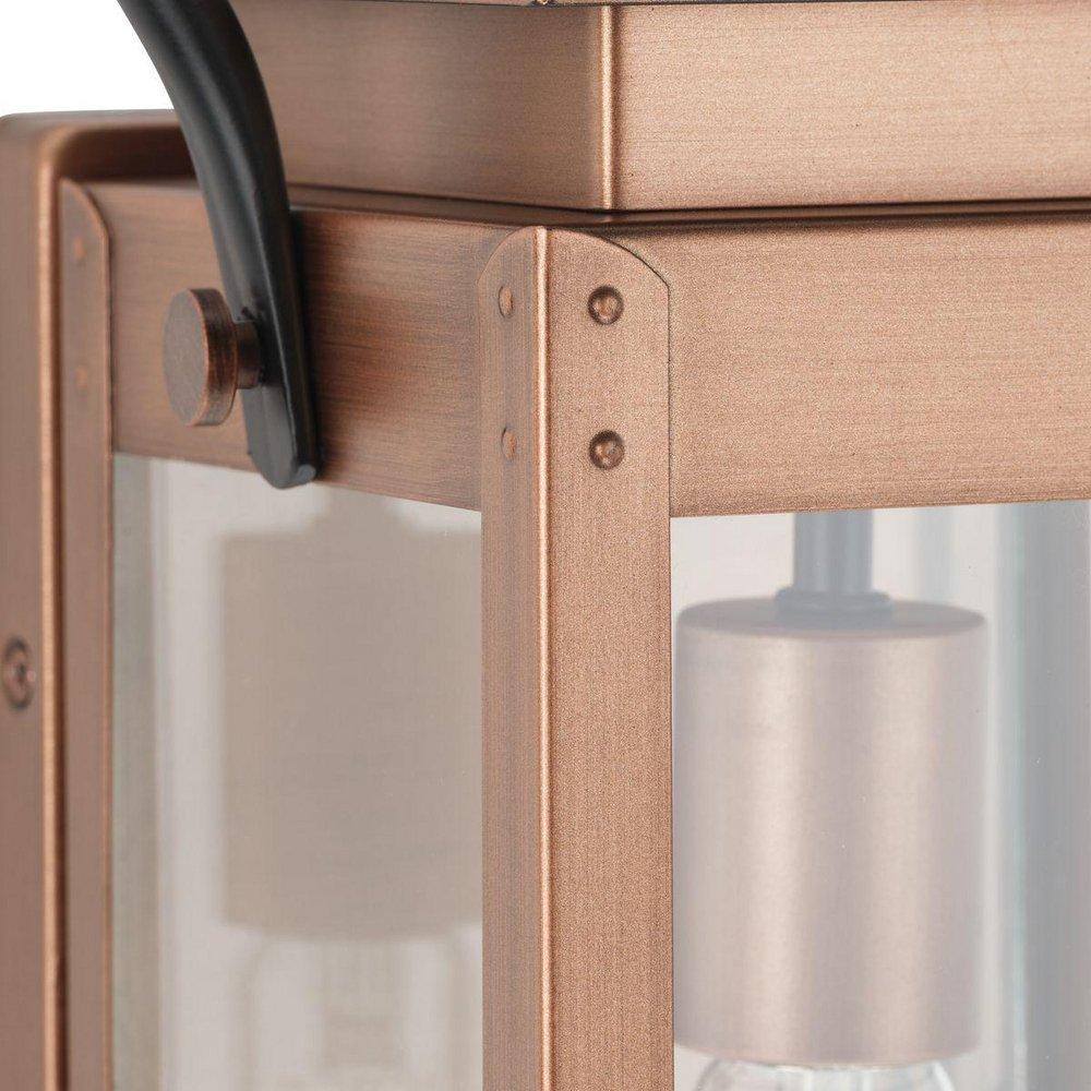 Progress Lighting Antique Copper 100W 1-Light 19-3/8 in. Wall Sconce 