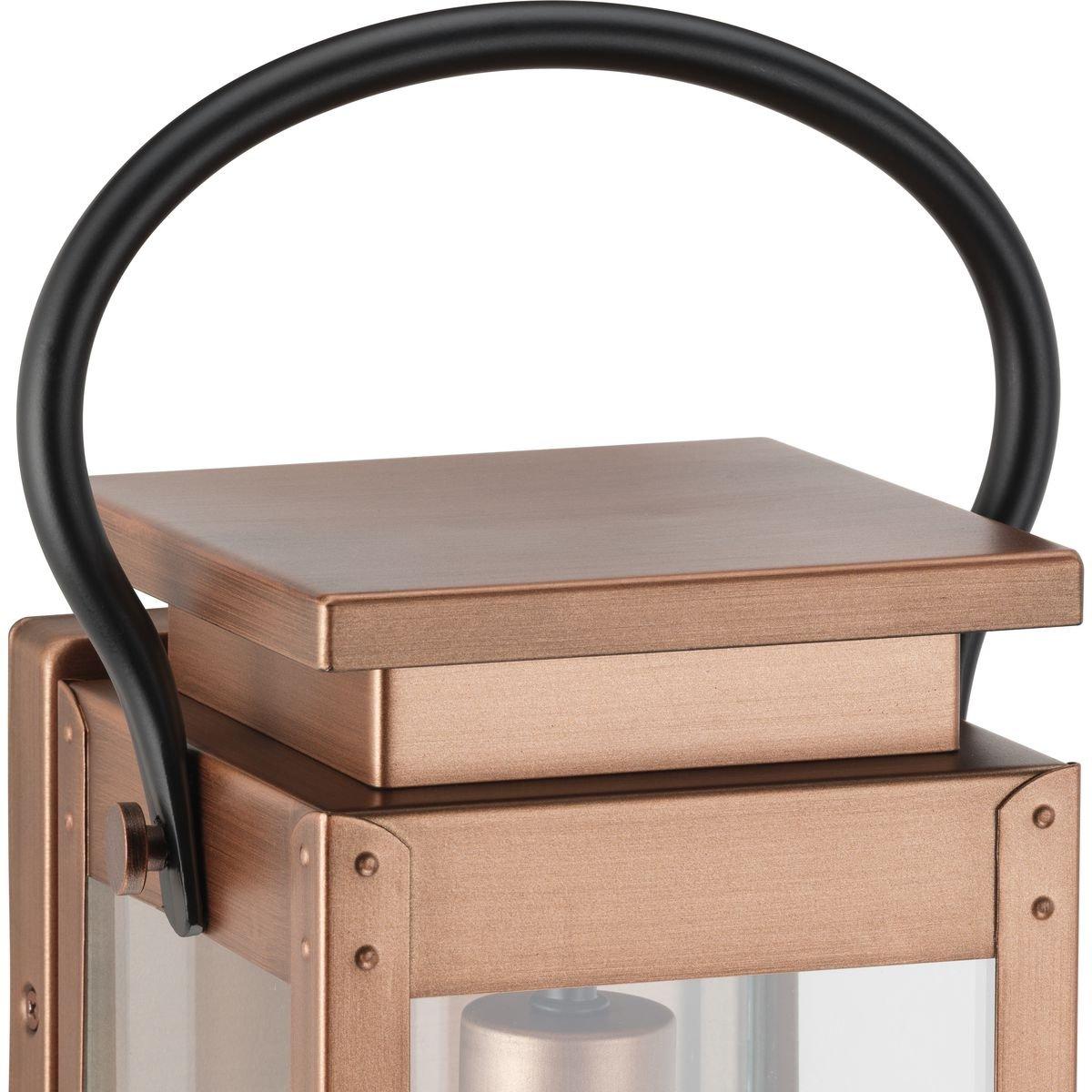 Progress Lighting Antique Copper 100W 1-Light 19-3/8 in. Wall Sconce 