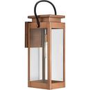 100W 1-Light 23-5/8 in. Wall Sconce in Antique Copper