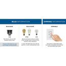 Progress Lighting Textured Black 60W 1-Light 20 in. Wall Sconce 