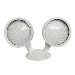 9 in. Wet LED Double Remote Head Emergency Light with Adjustable Lens