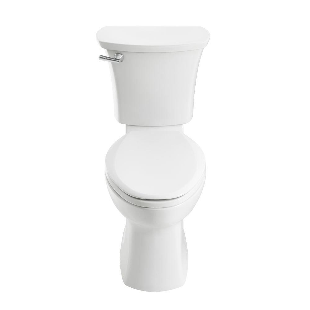 1.28 gpf Elongated Two Piece Toilet in White 