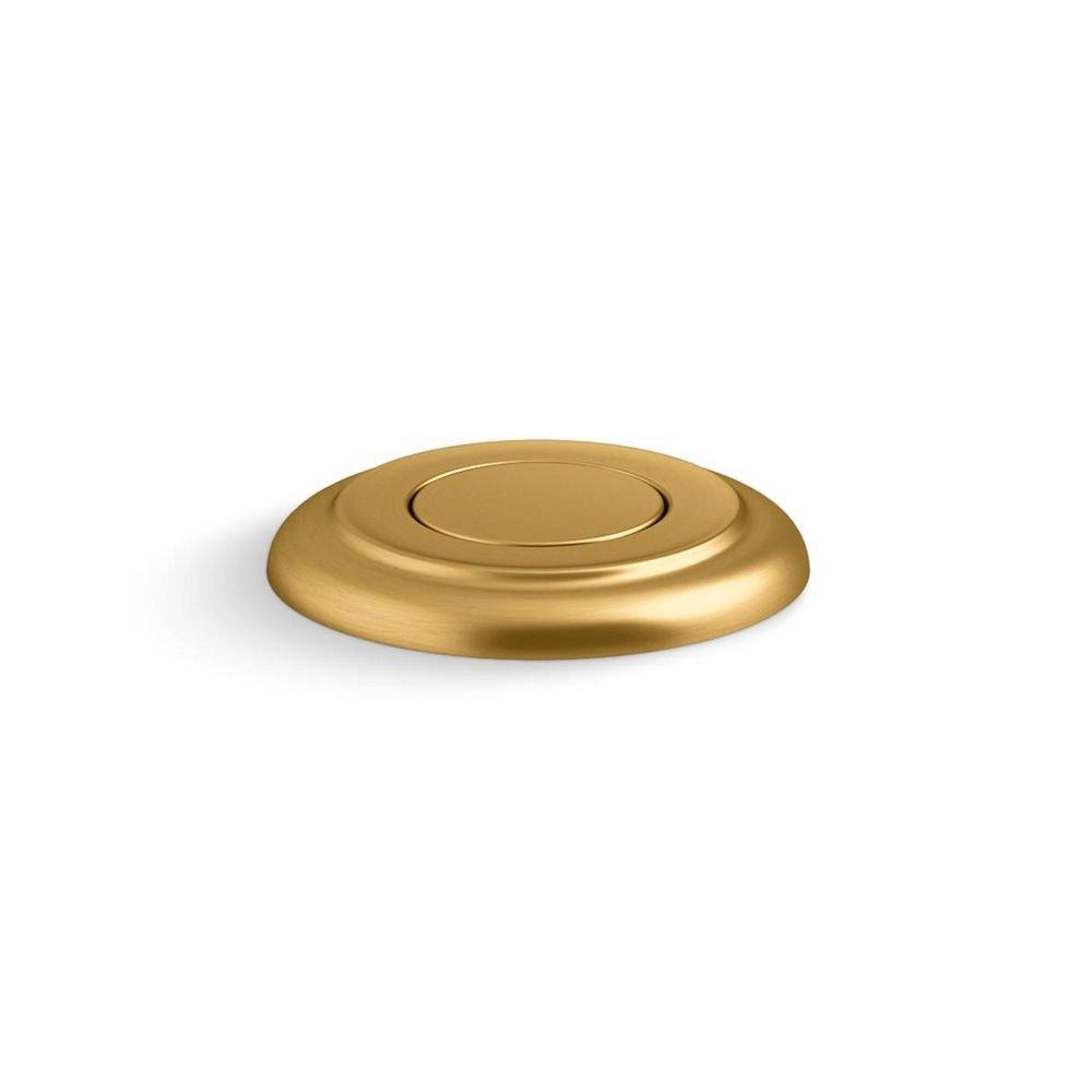 KOHLER Vibrant Brushed Moderne Brass Control Box and Disposer Air Switch 