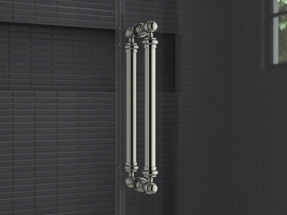 KOHLER Vibrant&reg; Polished Nickel 1-5/8 x 16-7/16 in. Shower Door Handle 