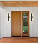 Z-Lite Black 10W 2-Light 20-1/2 in. Outdoor Wall Sconce 