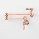 VIVAN RETRACTABLE WALL-MOUNT POT FILLER FAUCET - SATIN COPPER 
