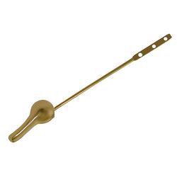 Left-Hand 8 in. Arm Trip Lever in Polished Brass