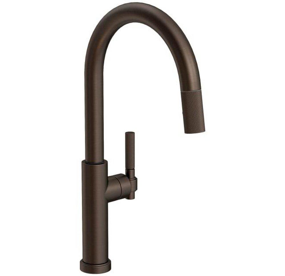 PULL-DOWN KITCHEN FAUCET ENGLISH BRONZE 