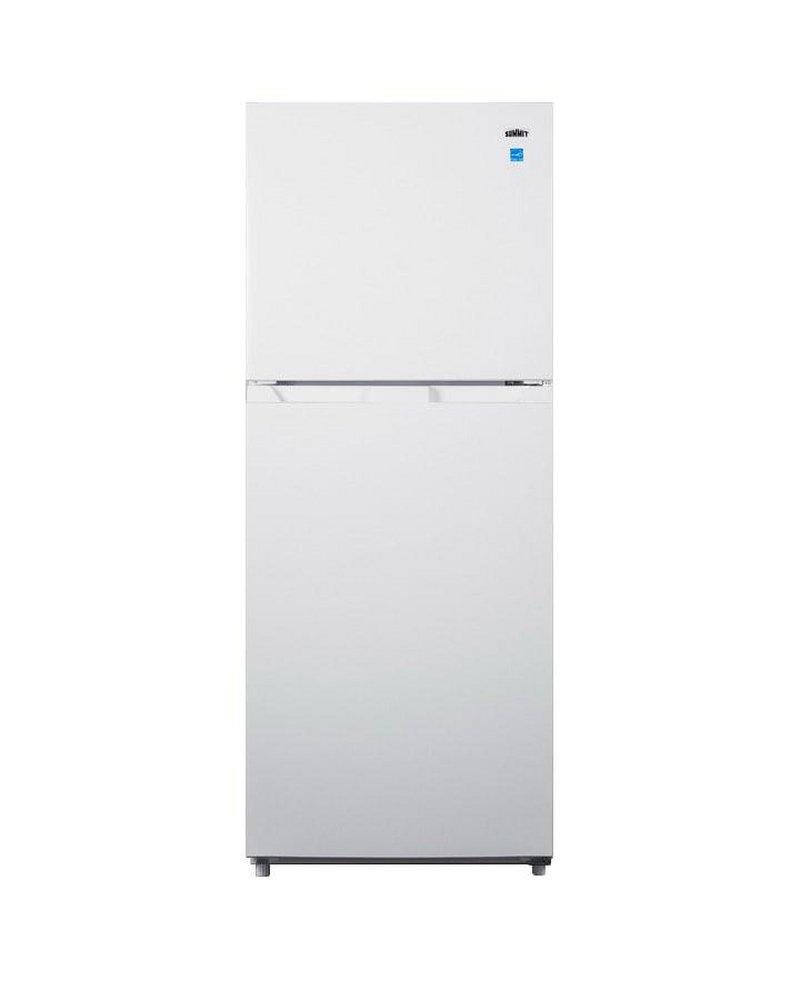 Summit Appliance White 10.1 cu. ft. Compact and Freezer on Top Refrigerator 