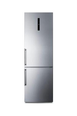 10.6 cu. ft. Bottom Mount Freezer Refrigerator in Stainless Steel