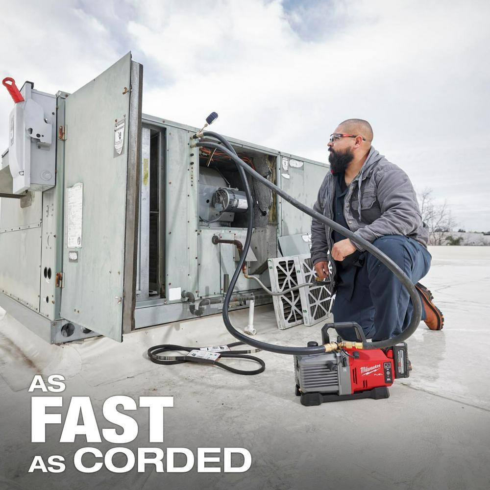 Milwaukee® Red 5 cfm Reinforced Nylon Vacuum Pump 