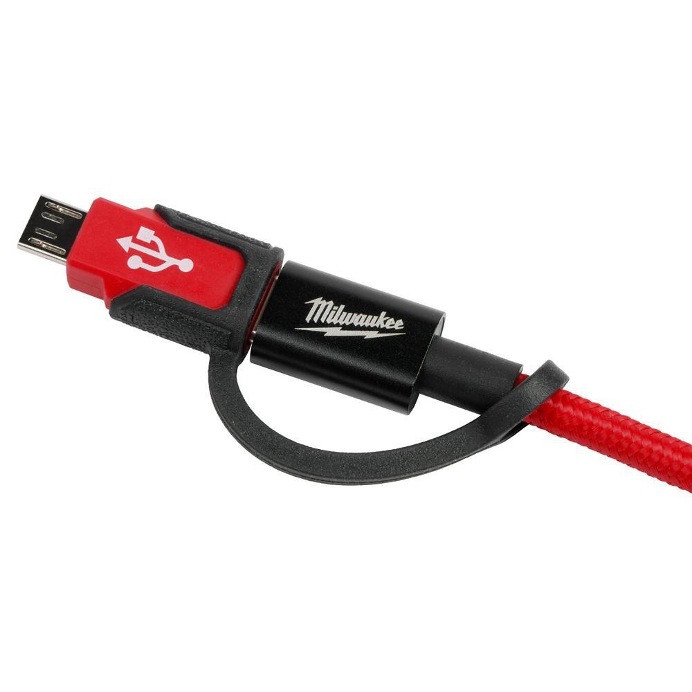3FT USB-C AND 2.1A WALL CHARGER W/MICRO USB ADAPTOR 