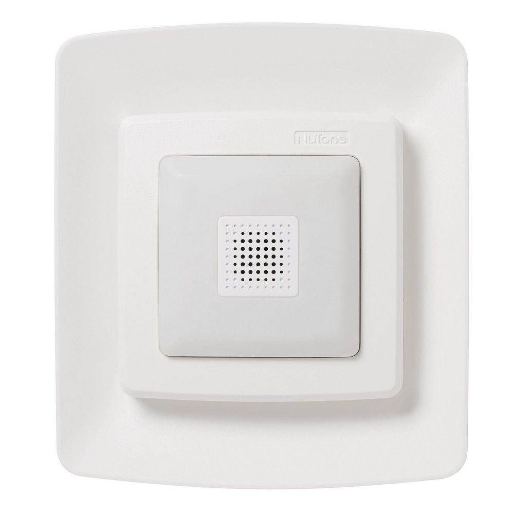 NUTONE BLUETOOTH SPEAKER QUICK INSTALL BATHROOM EXHAUST FAN GRILLE/COVER W/ LED LIGHT - 4-PACK - 