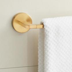 24 in. Towel Bar in Brushed Gold