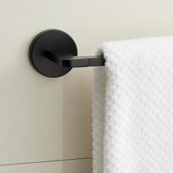 24 in. Towel Bar in Matte Black
