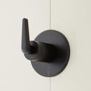 Single Handle Diverter Valve Trim in Matte Black (Trim Only)